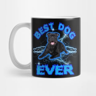 Best Dog Ever Staffordshire Bull Terrier Tee Design this design celebrates the loyal companionship Mug